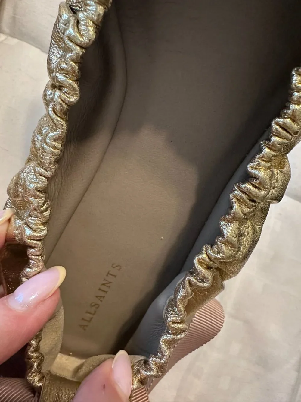 Alia Leather Ballet Flat - Picture 4 of 6